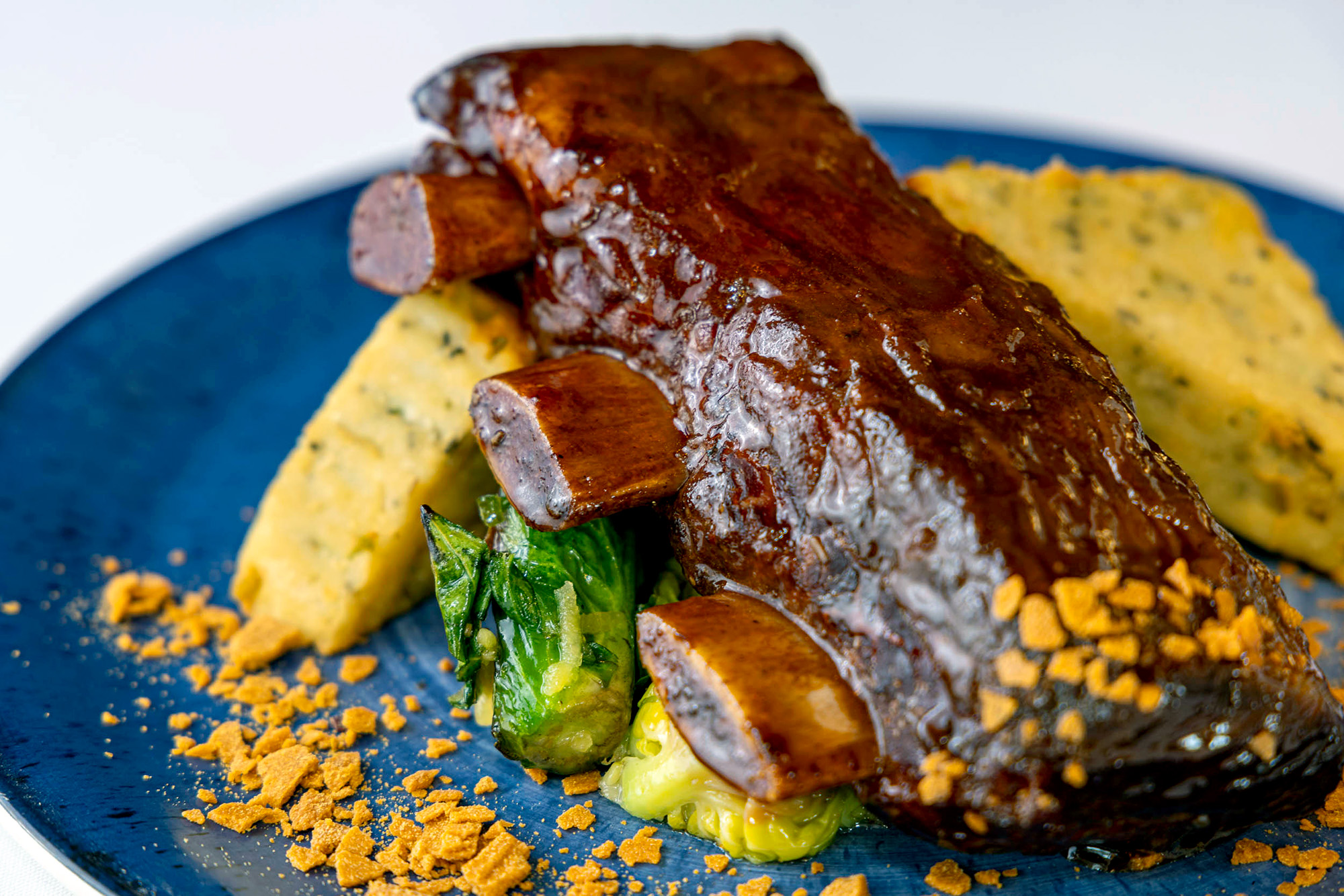 Braised Short Rib with a Panisse