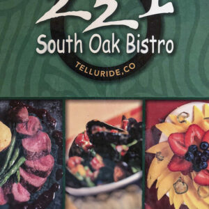 Cover of the cookbook: Recipes From 221 South Oak Bistro by Chef Eliza